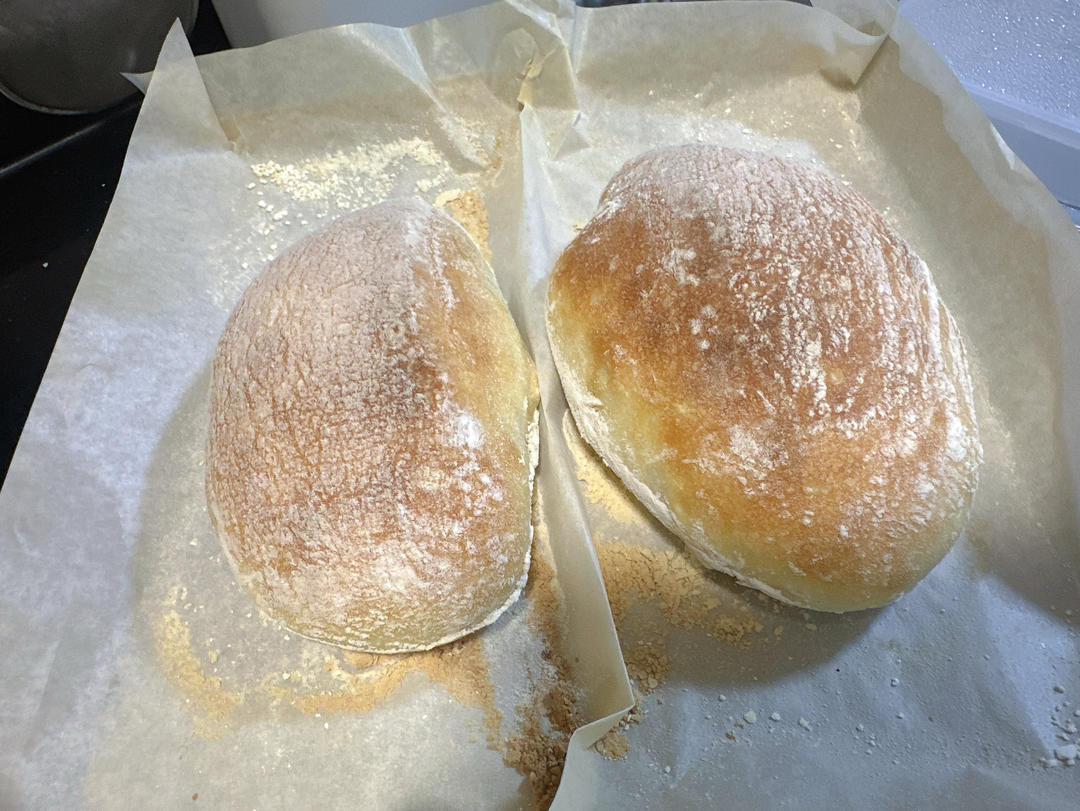 家庭版免揉～恰巴塔🥖｜一次成功超好吃