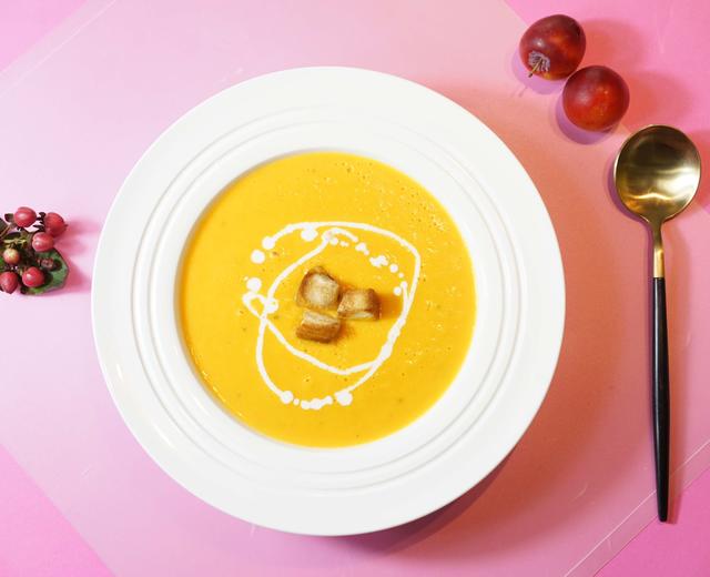 奶油胡萝卜汤的做法