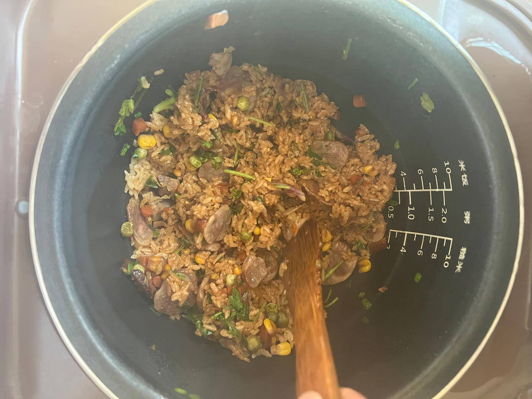 腊肠焖饭