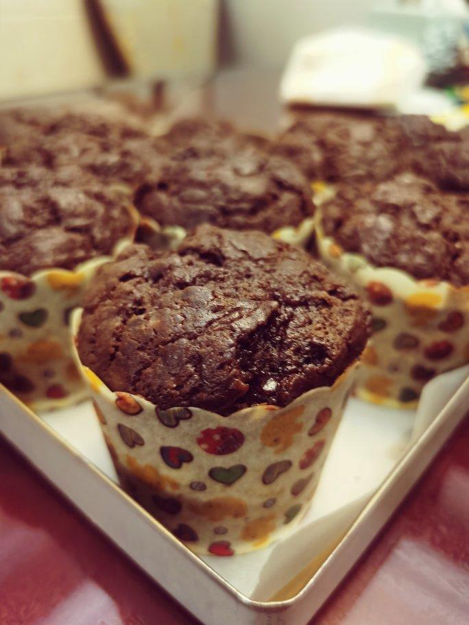 香蕉巧克力麦芬