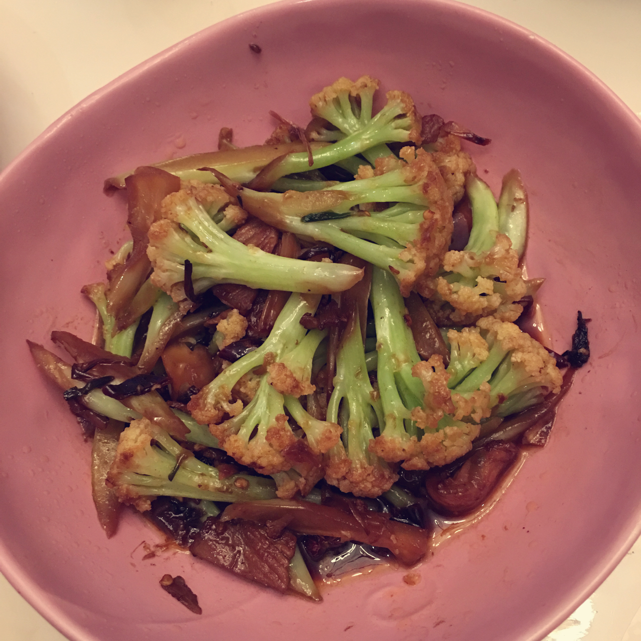 干锅有机花菜