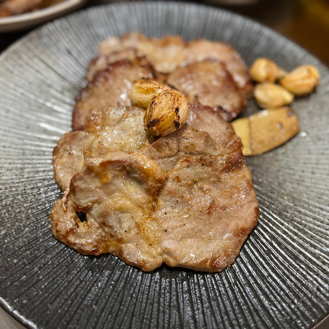 五分钟成就的宴客菜：香煎梅花肉