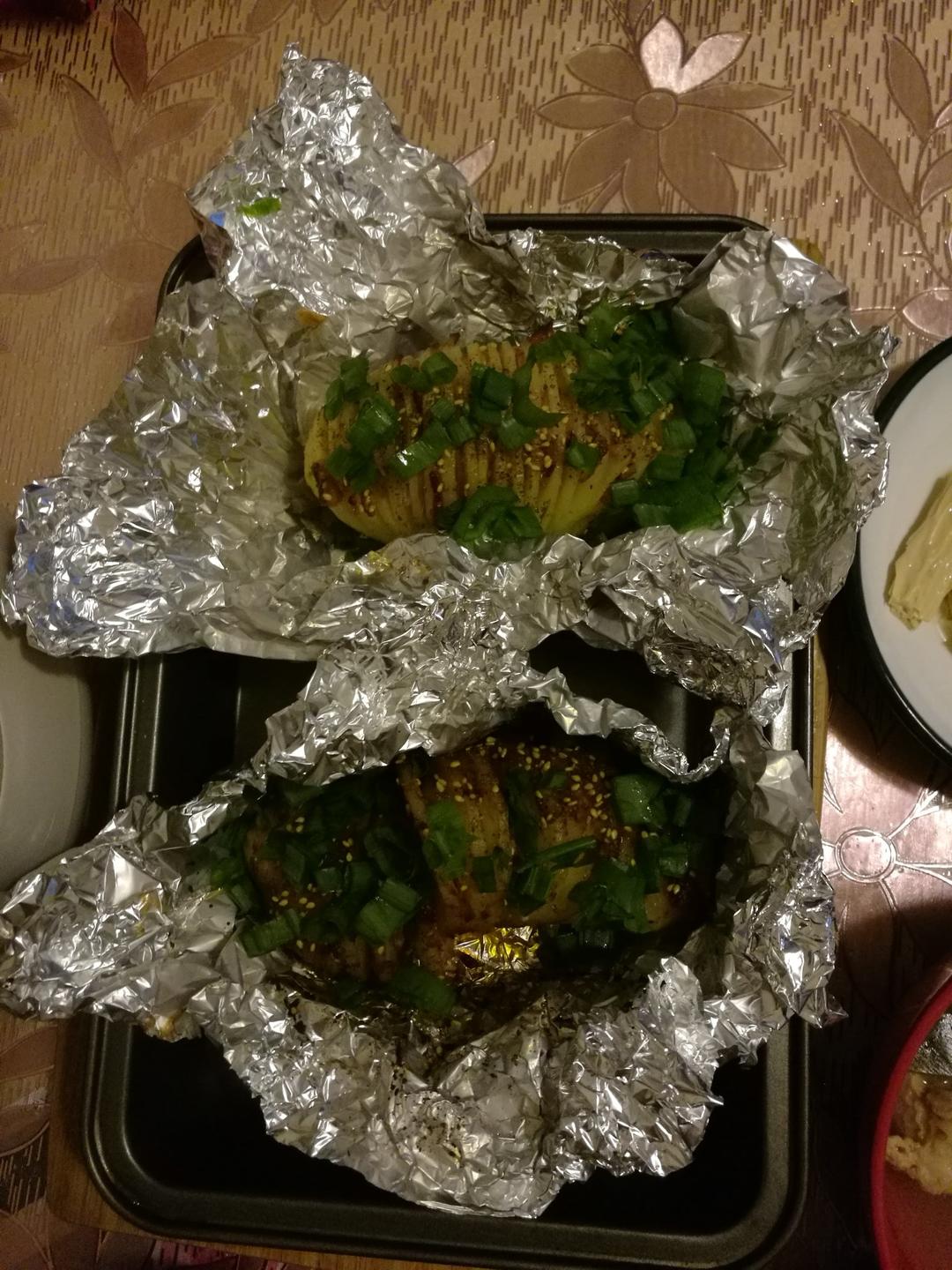 培根风琴烤土豆
