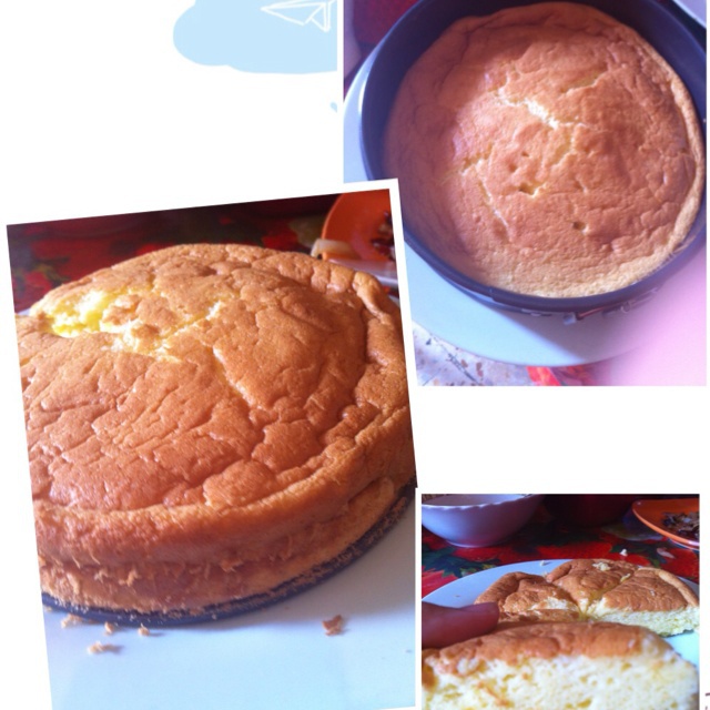 超简单完美戚风蛋糕（6寸2蛋）附打发、翻拌、脱模视频