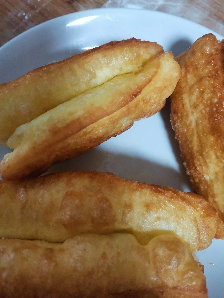 快手早餐～自制油条（酵母版，不含泡打粉、膨松剂）