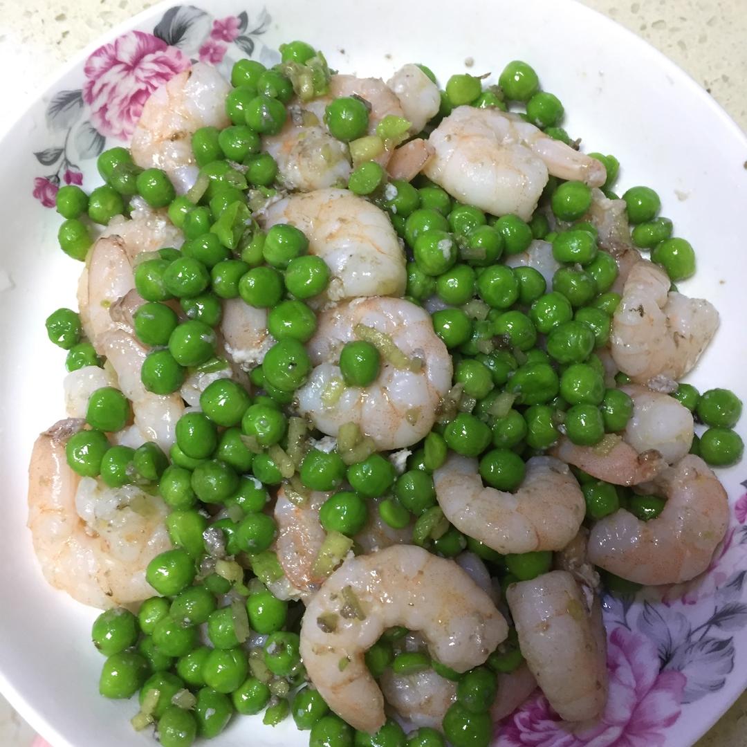 青豆虾仁