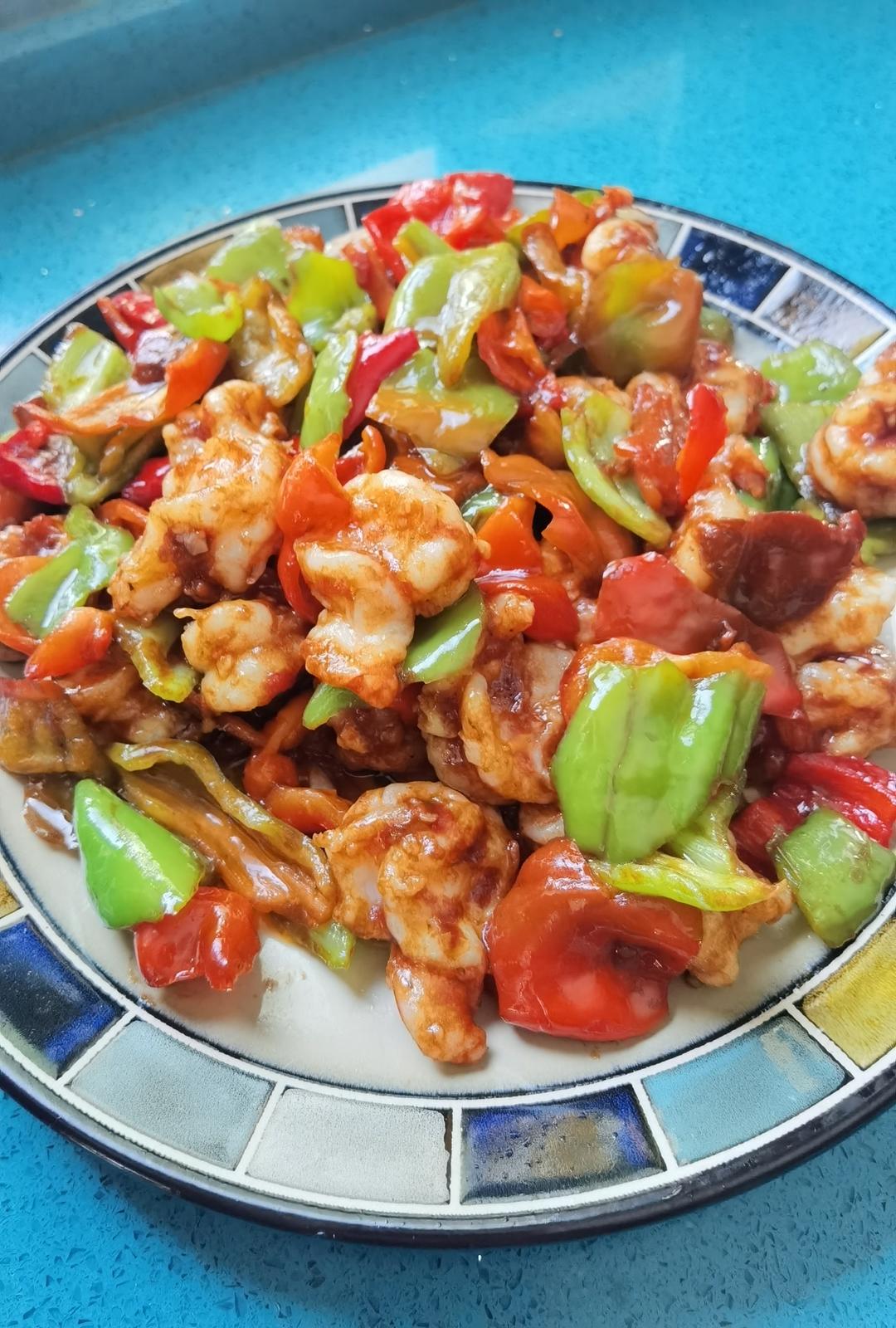 鲜嫩的宫保虾仁🍤