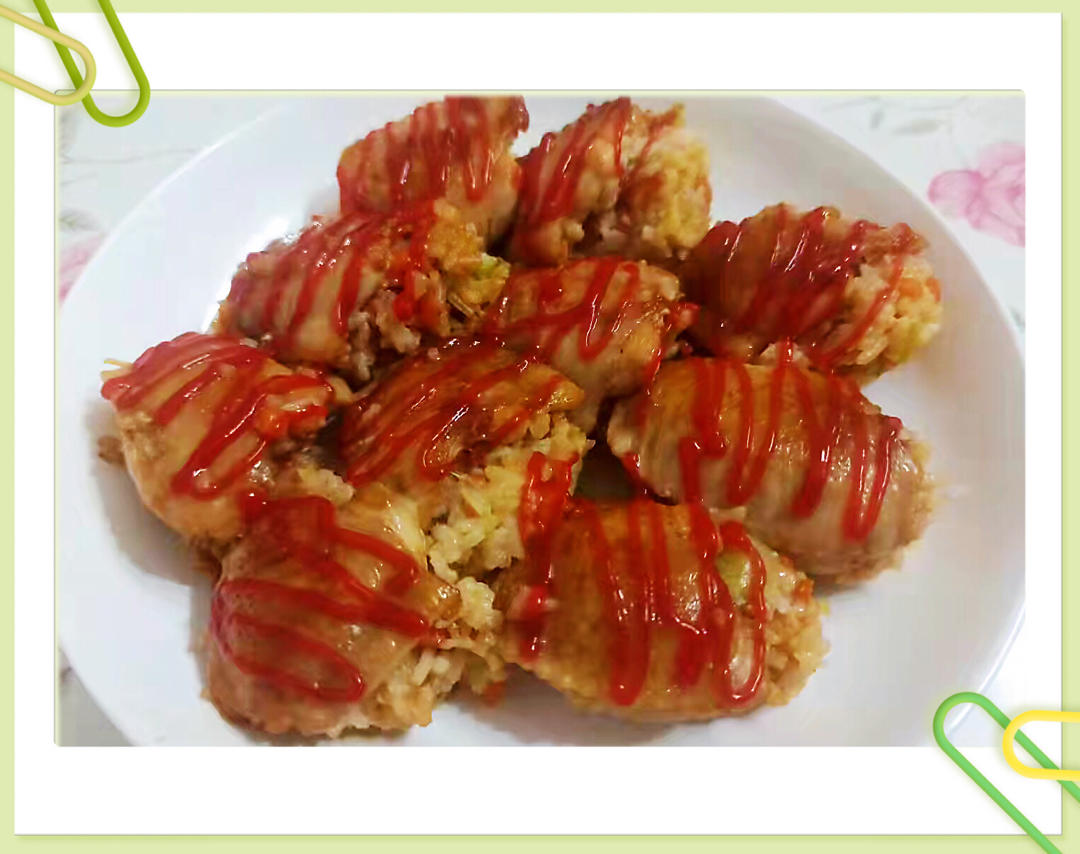 孩子们超级爱吃的“鸡翅包饭”