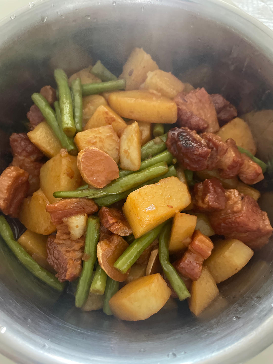 红烧肉炖土豆（丝毫不腻）