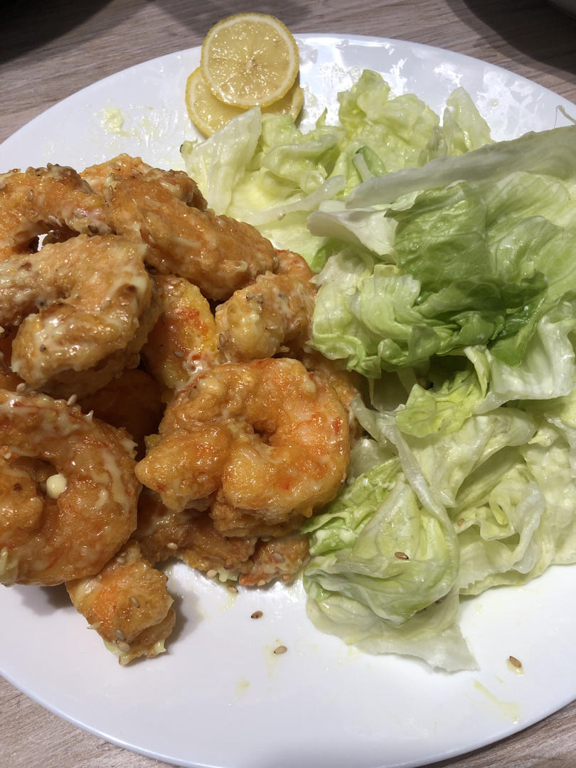 虾虾的第N种吃法，芥末虾球