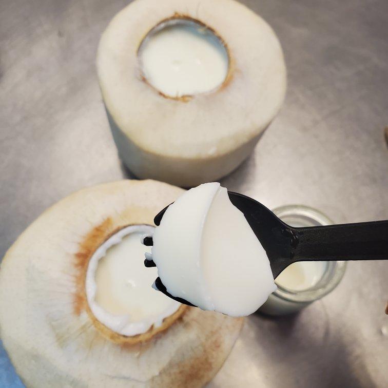 想要做出完美的嫩滑椰子冻🥥记住这个比例就对了