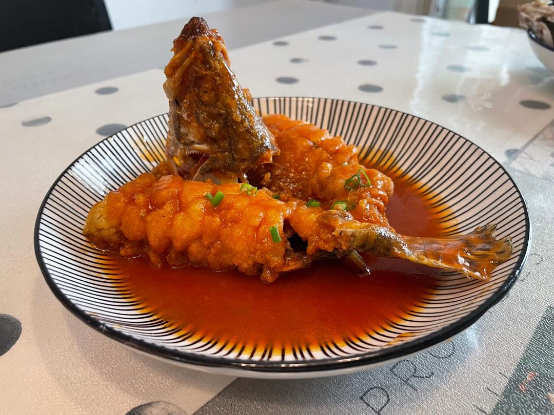 年菜必学【松鼠桂鱼】，给你多动图食谱，不信你学不会！（孔瑶原创食谱）