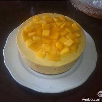 芒果芝士蛋糕