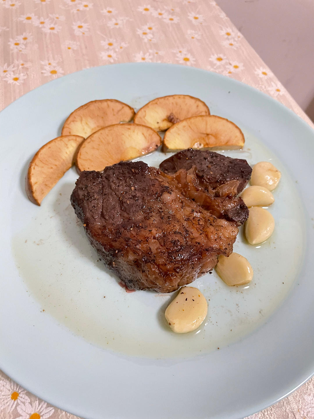 超多汁的先烤后煎厚牛排