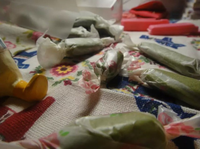 抹茶牛轧糖 （棉花糖版）