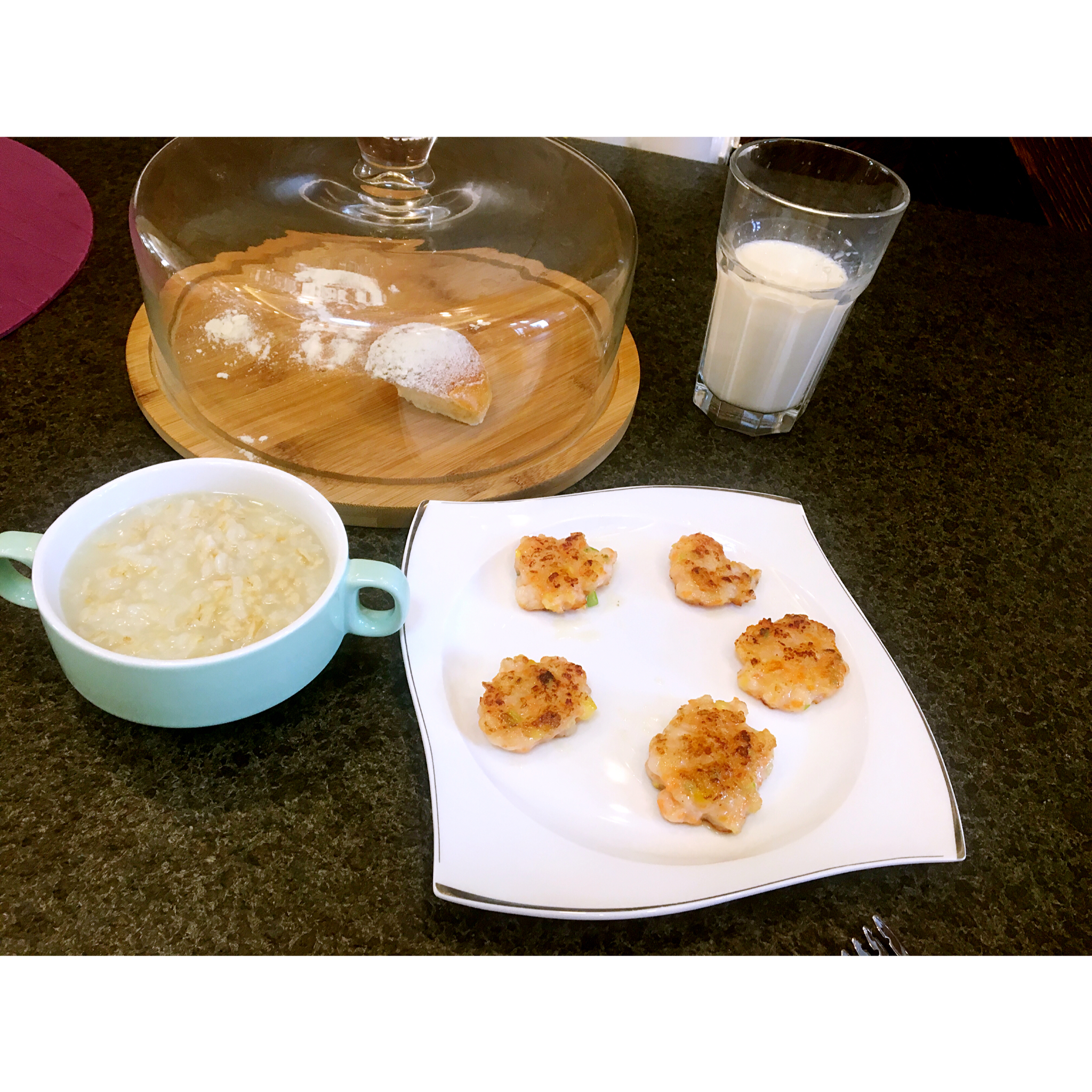 香煎虾饼