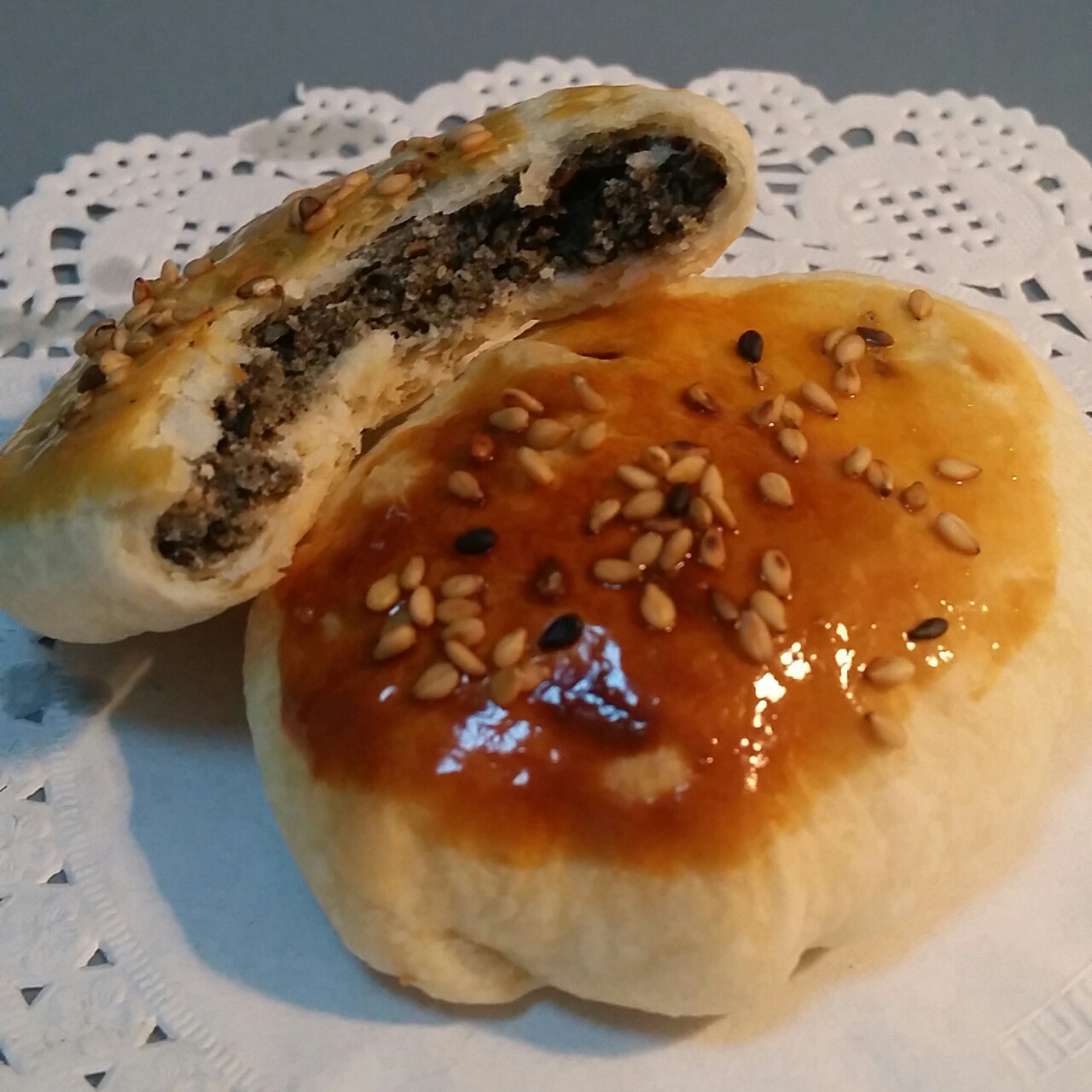 芝麻椒盐牛舌饼（北京小吃）