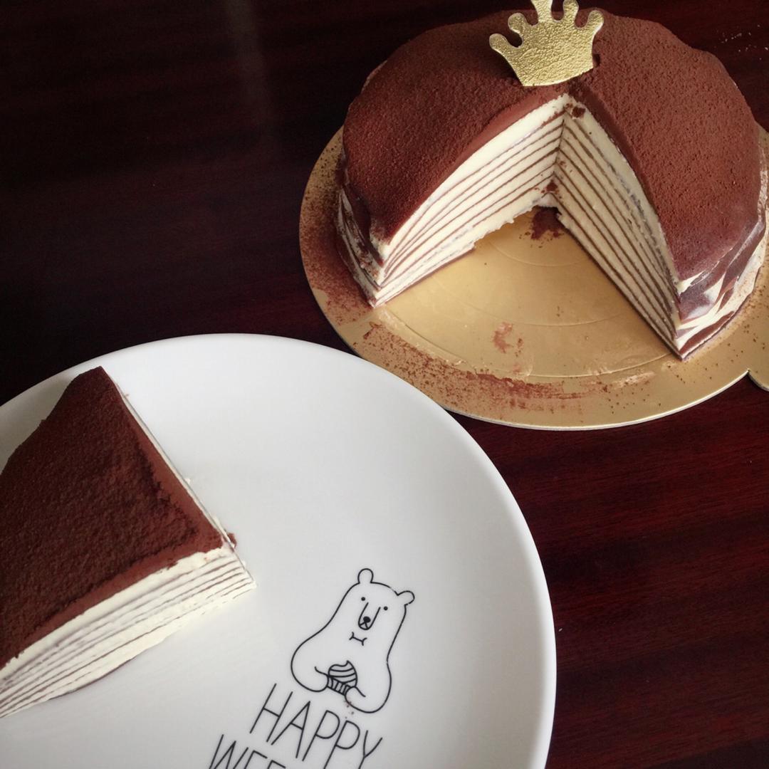 提拉米苏千层蛋糕（Tiramisu crepes）