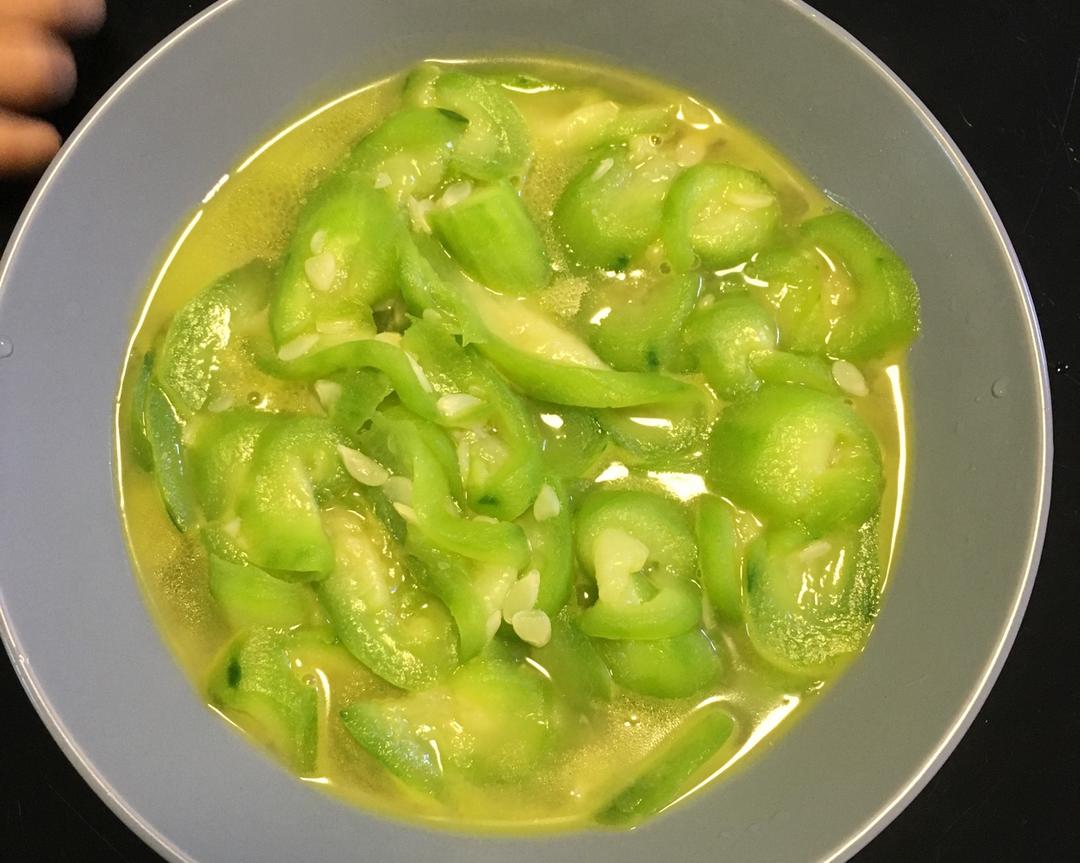 清炒丝瓜（角瓜）