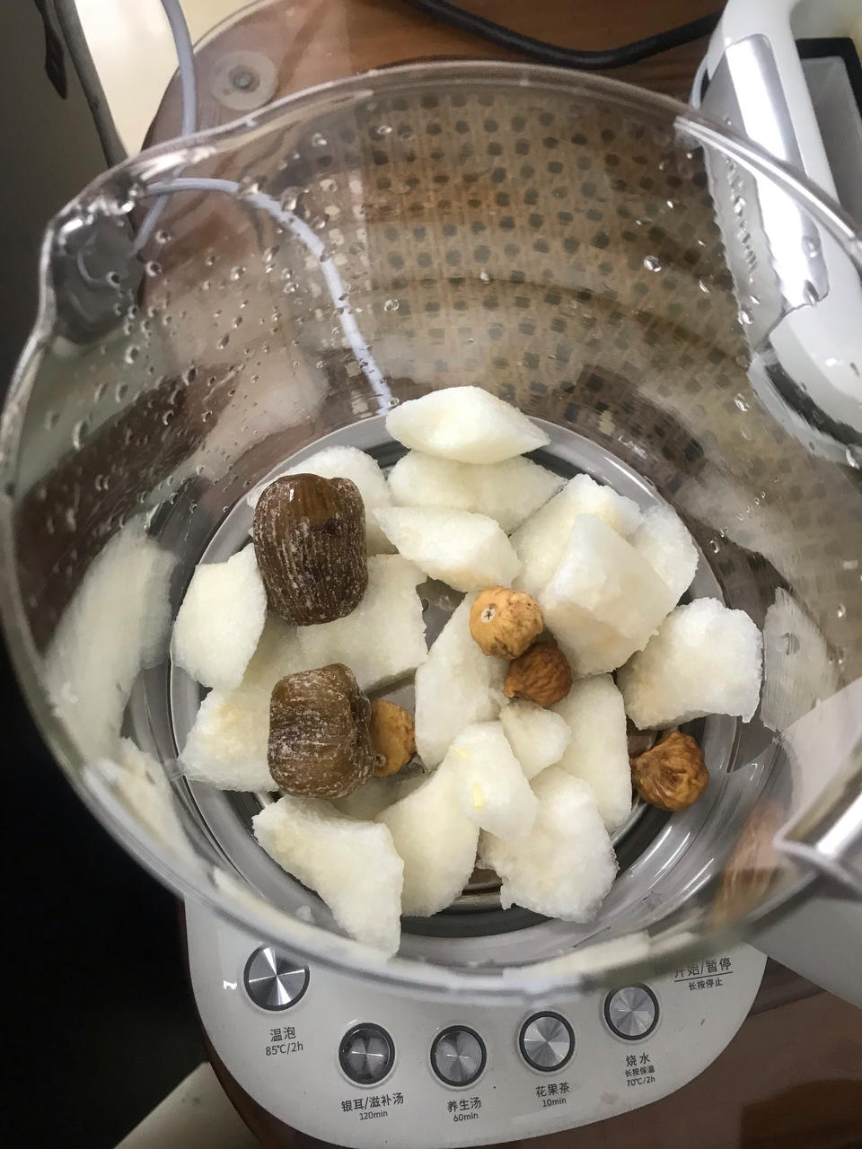 莲藕花生猪蹄汤【11月北鼎养生壶食谱】