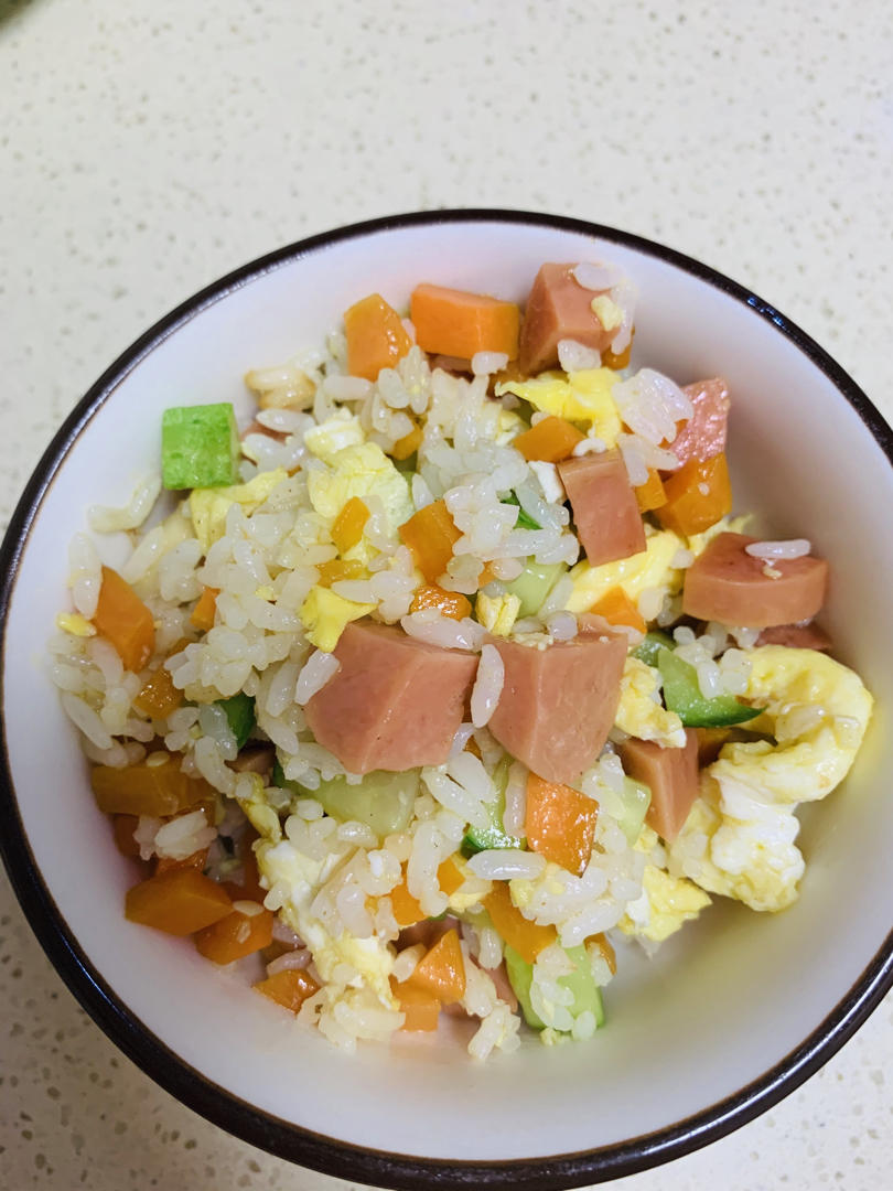 艾猫米做的蛋炒饭