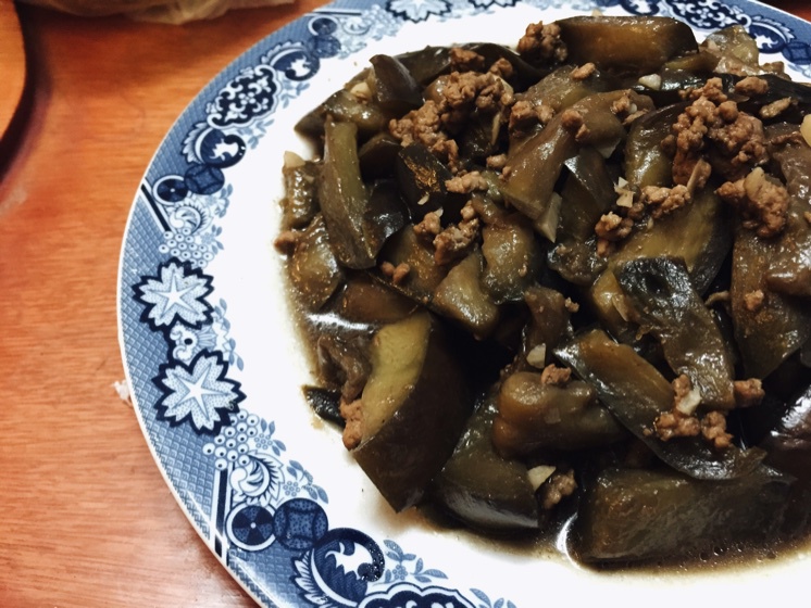老丁的私房菜-油焖茄子