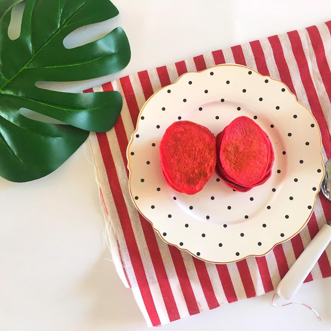 火龙果鸡蛋软饼  宝宝辅食