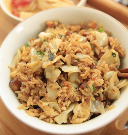 酱油素炒饭