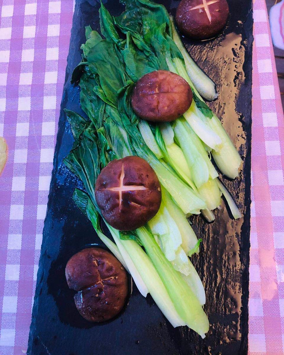 蚝油香菇小油菜