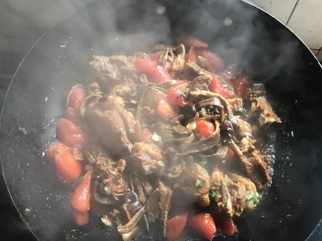 红烧羊肉炖胡萝卜