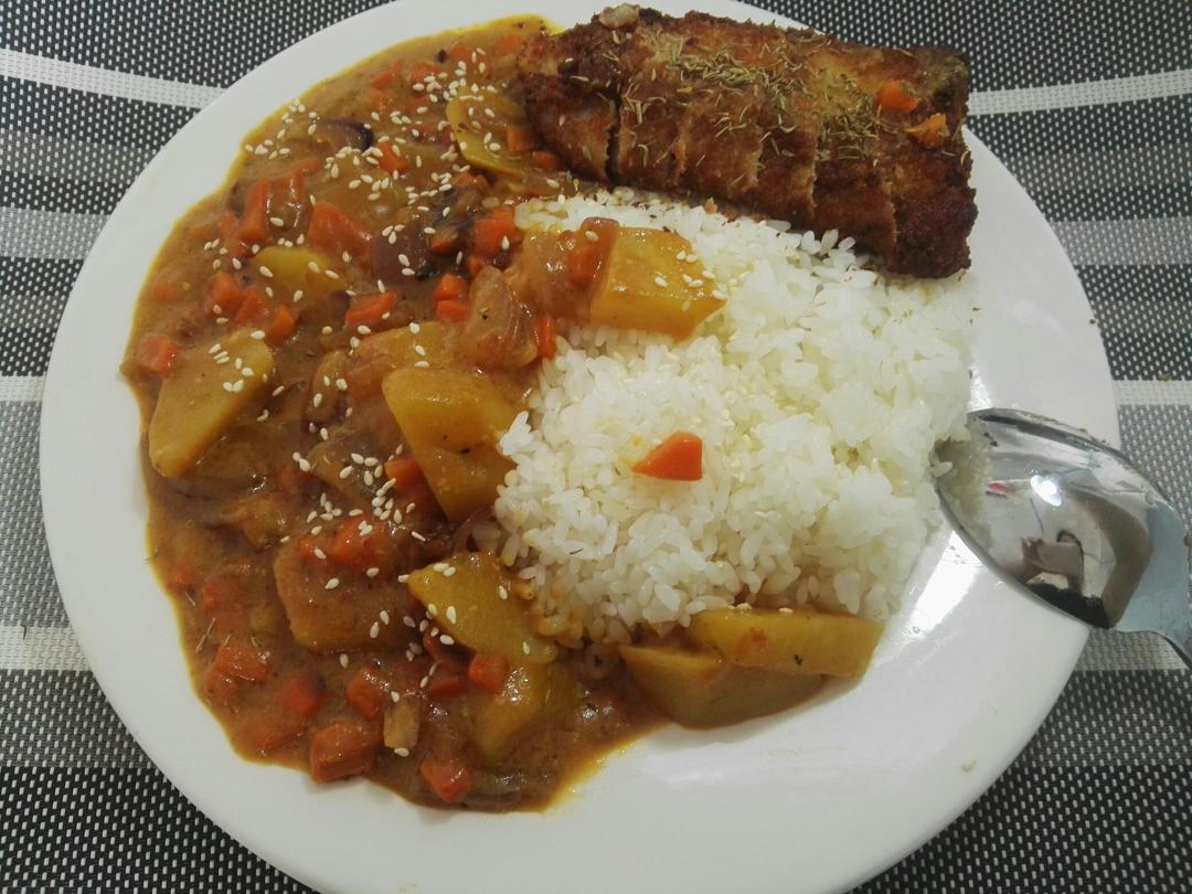 咖喱猪排饭