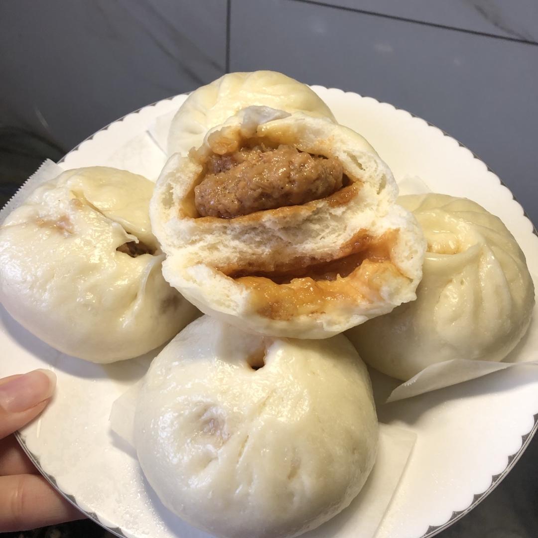 鲜肉包(‼️超嫩肉馅 松软多汁 免打水㊙️详细版)