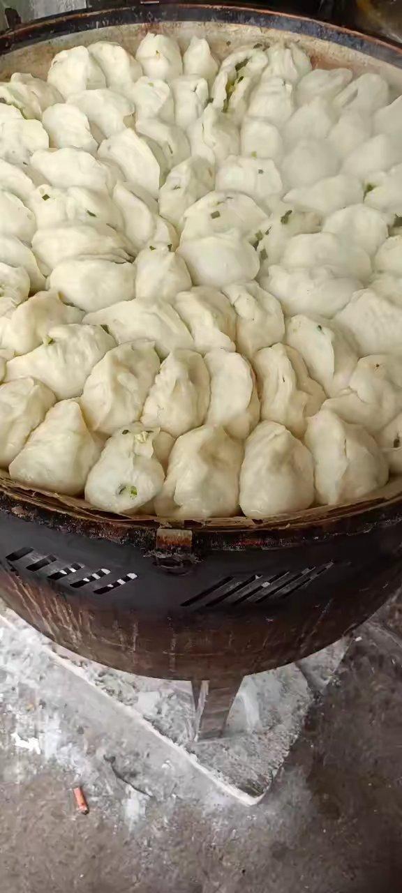 韭菜鸡蛋水煎包