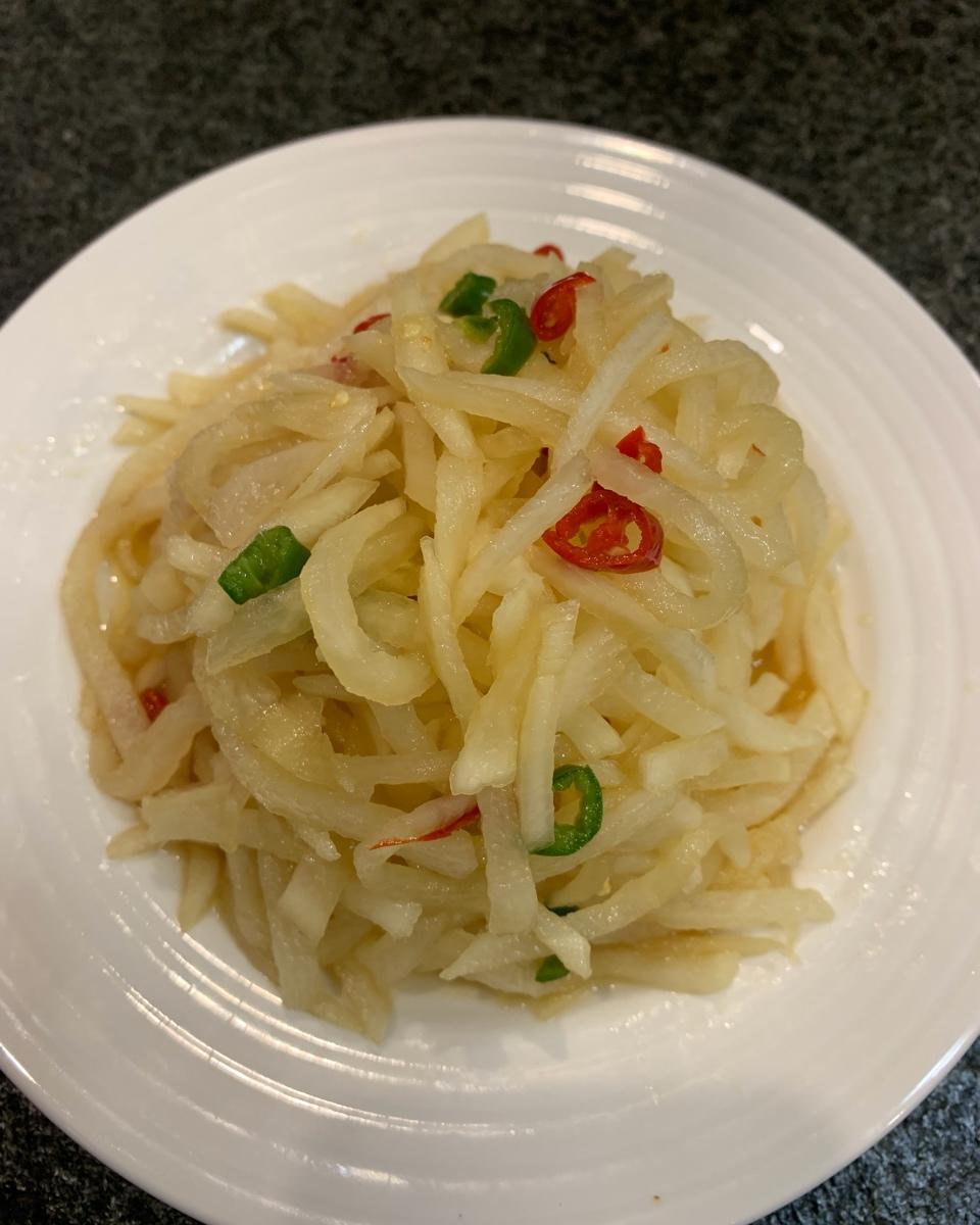 爽口凉拌萝卜丝