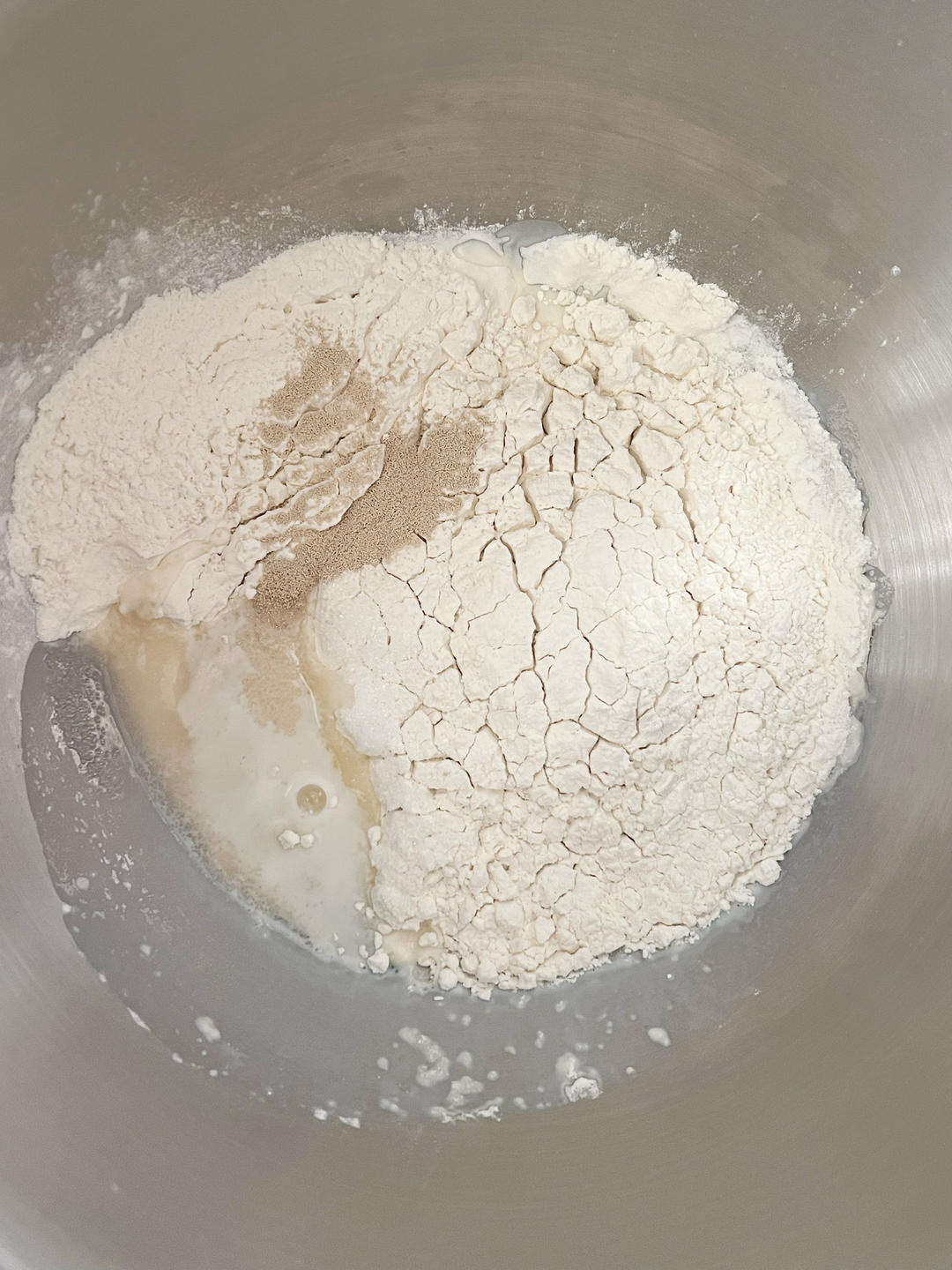 纯奶手撕吐司的做法 步骤1