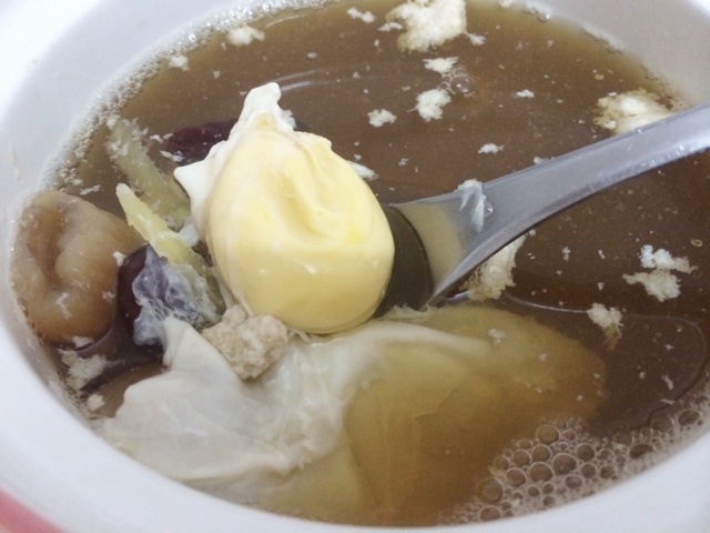 红枣枸杞银耳鸡蛋姜糖水（补补的，女人水）