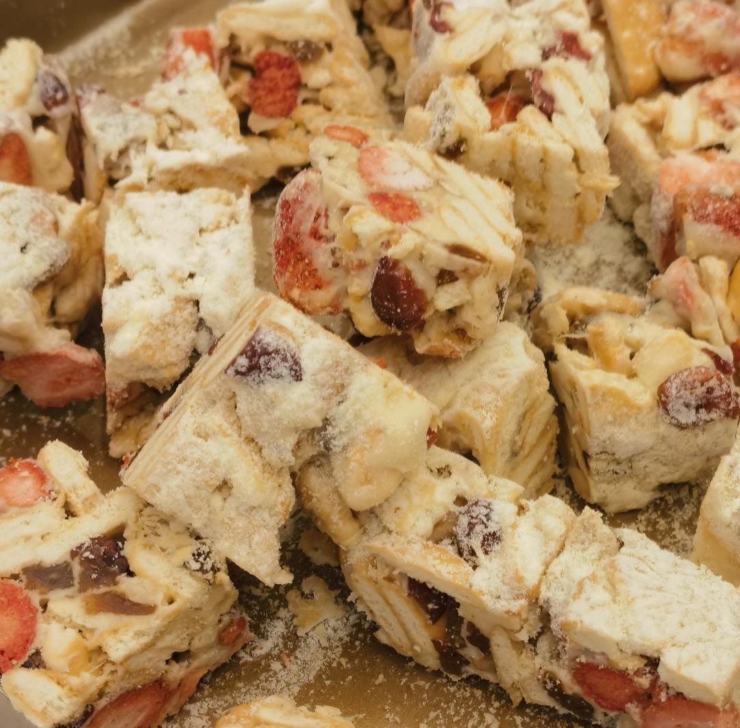 雪花酥  不甜版