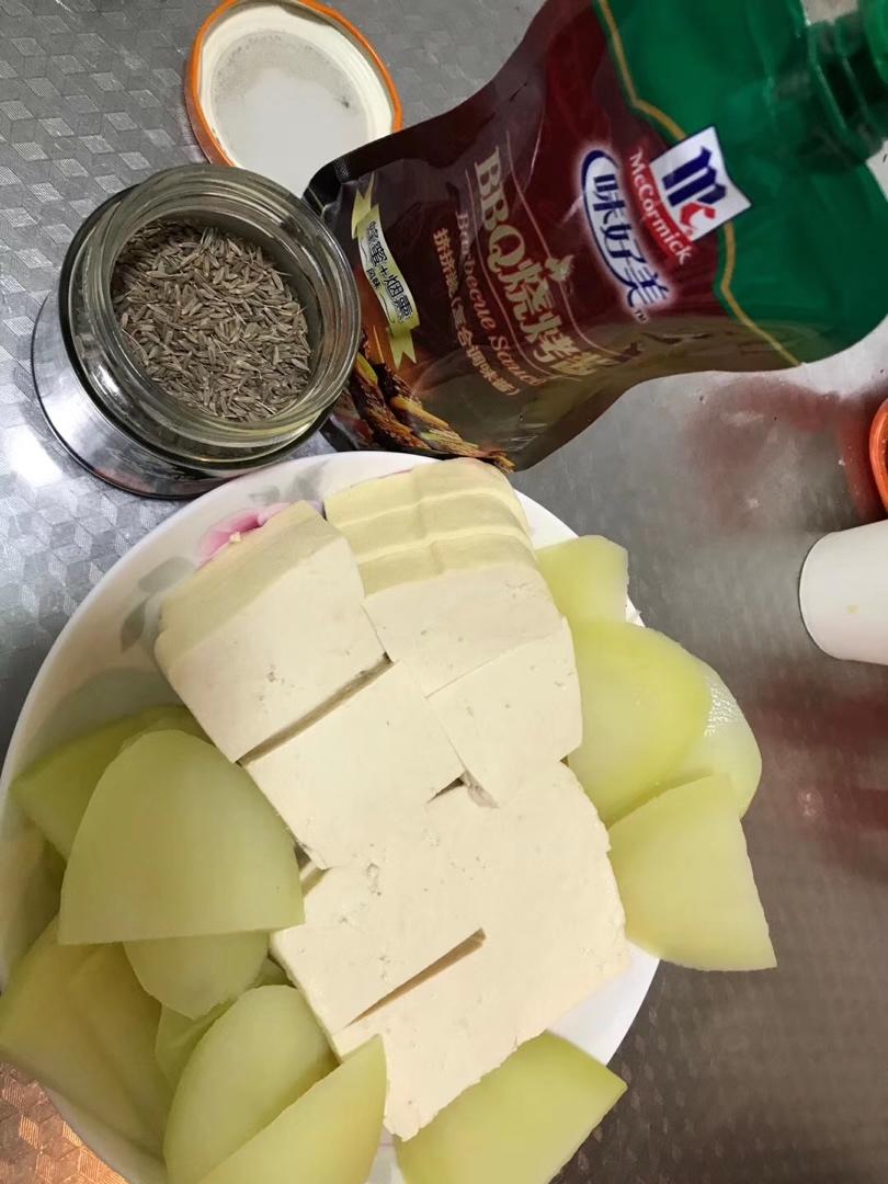 烧烤豆腐（小白可做）