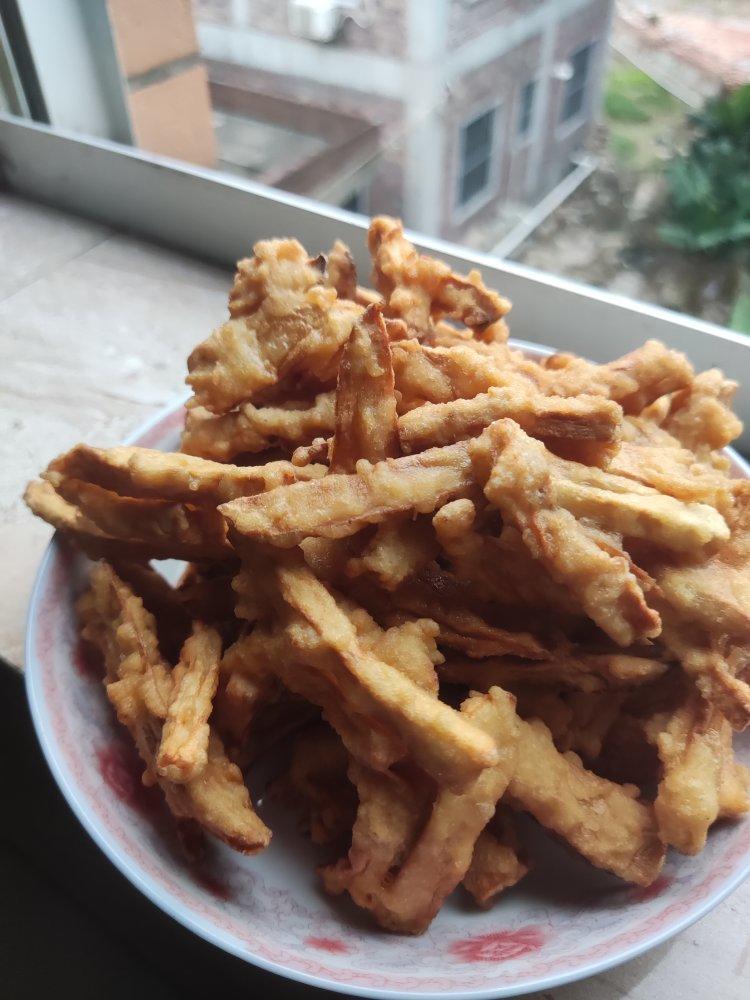 炸蘑菇