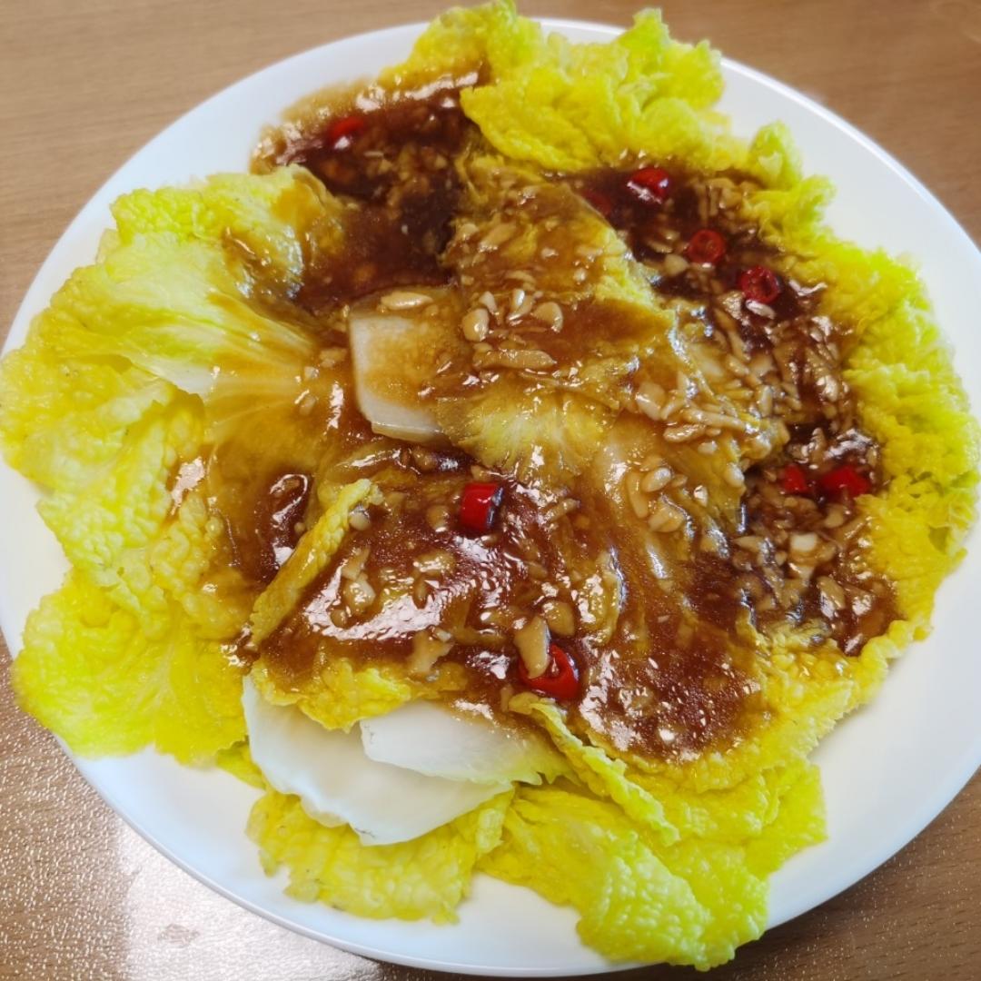 5分钟搞定‼️家常菜蒜香娃娃菜，巨好吃！