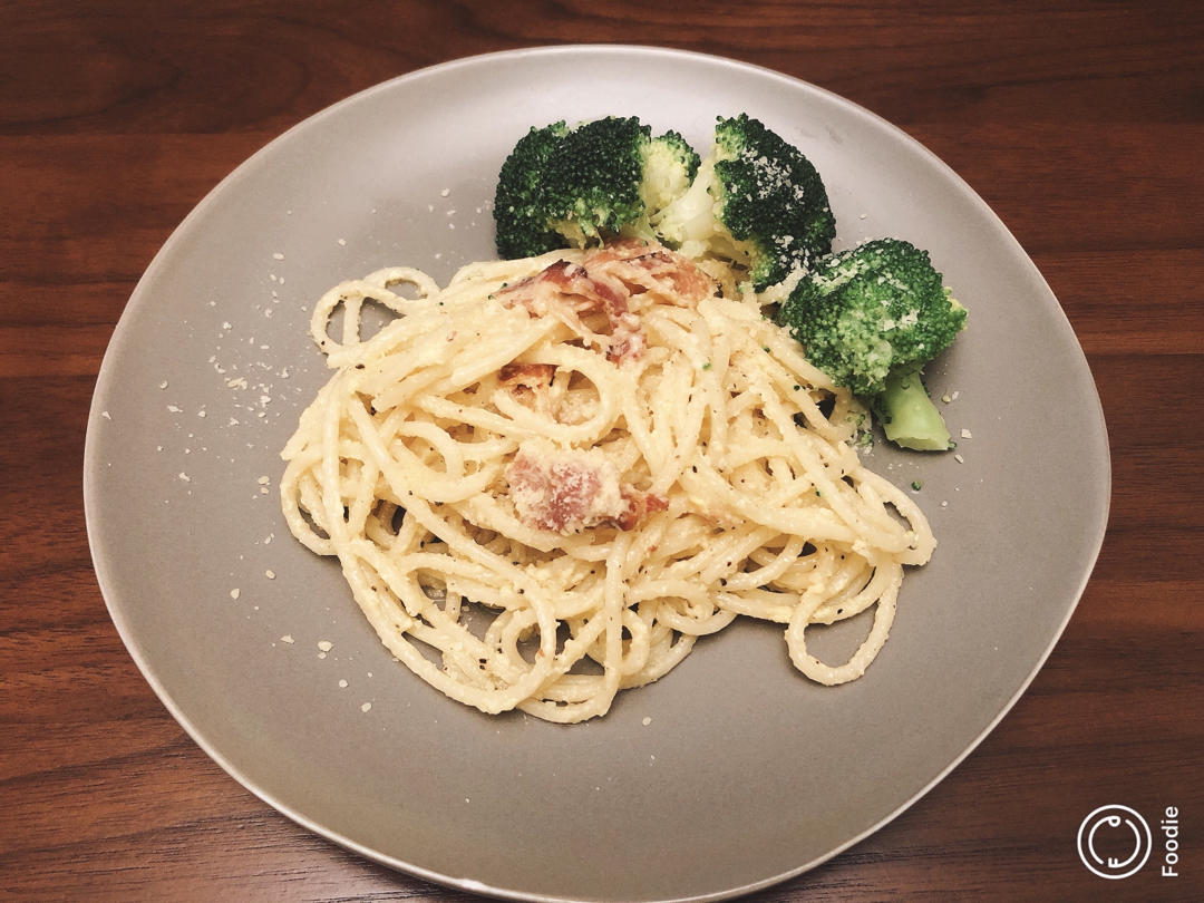 培根芝士蛋奶意面