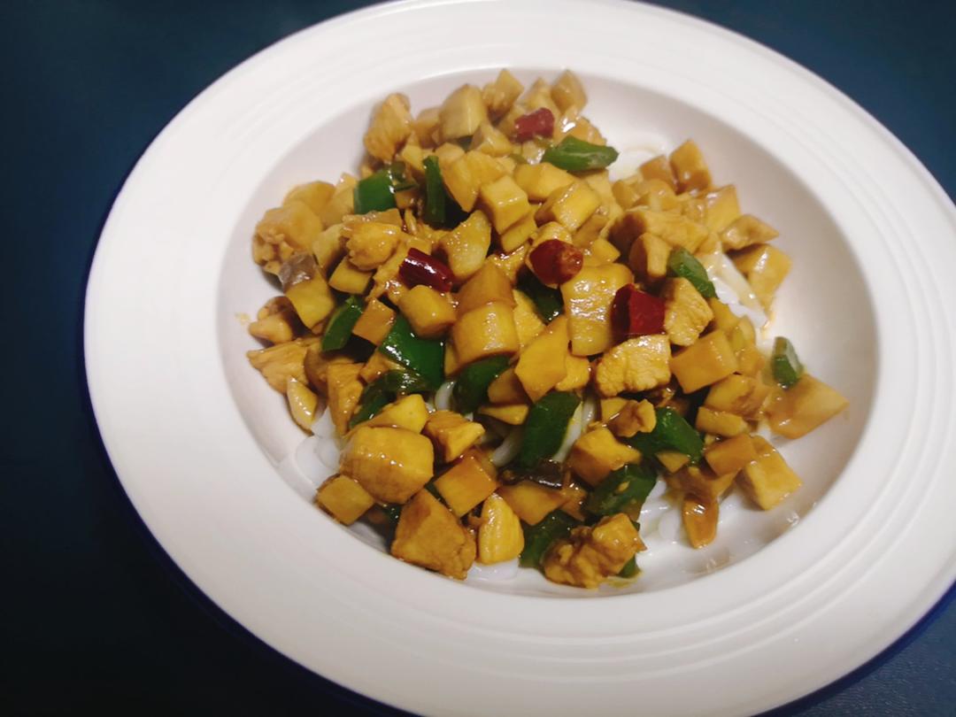 ㊙️巨下饭❗️好吃到转圈的鸡丁杏鲍菇❗️