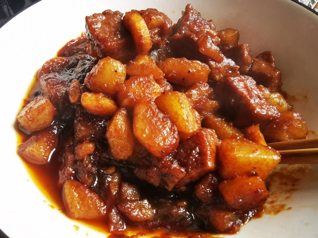土豆烧牛肉