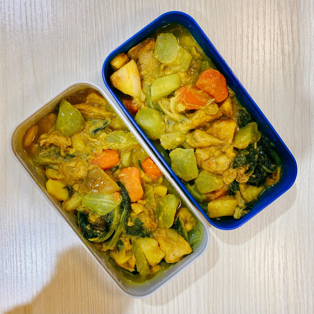 【健康三餐】苹果咖喱鸡