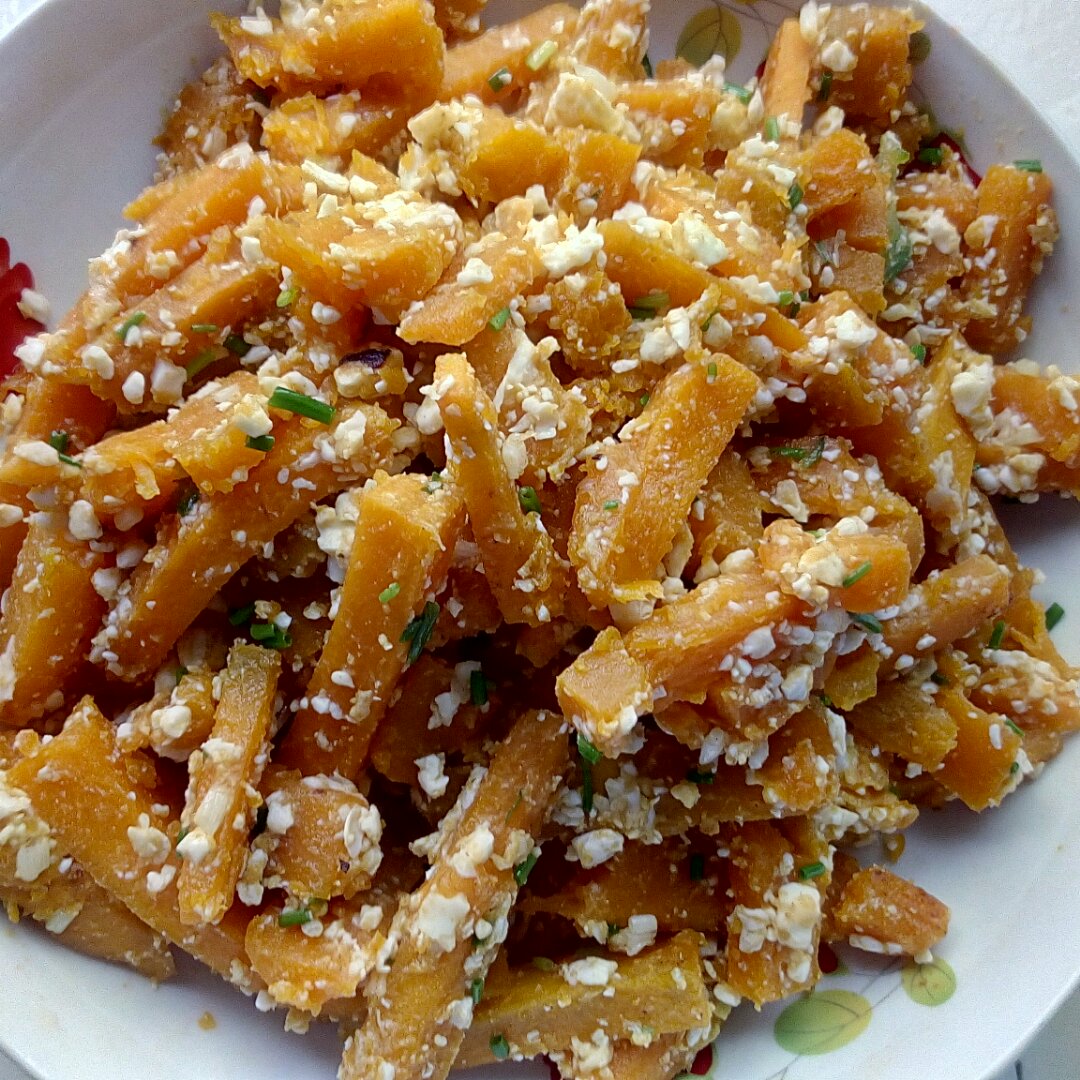 咸蛋焗南瓜（全蛋版）