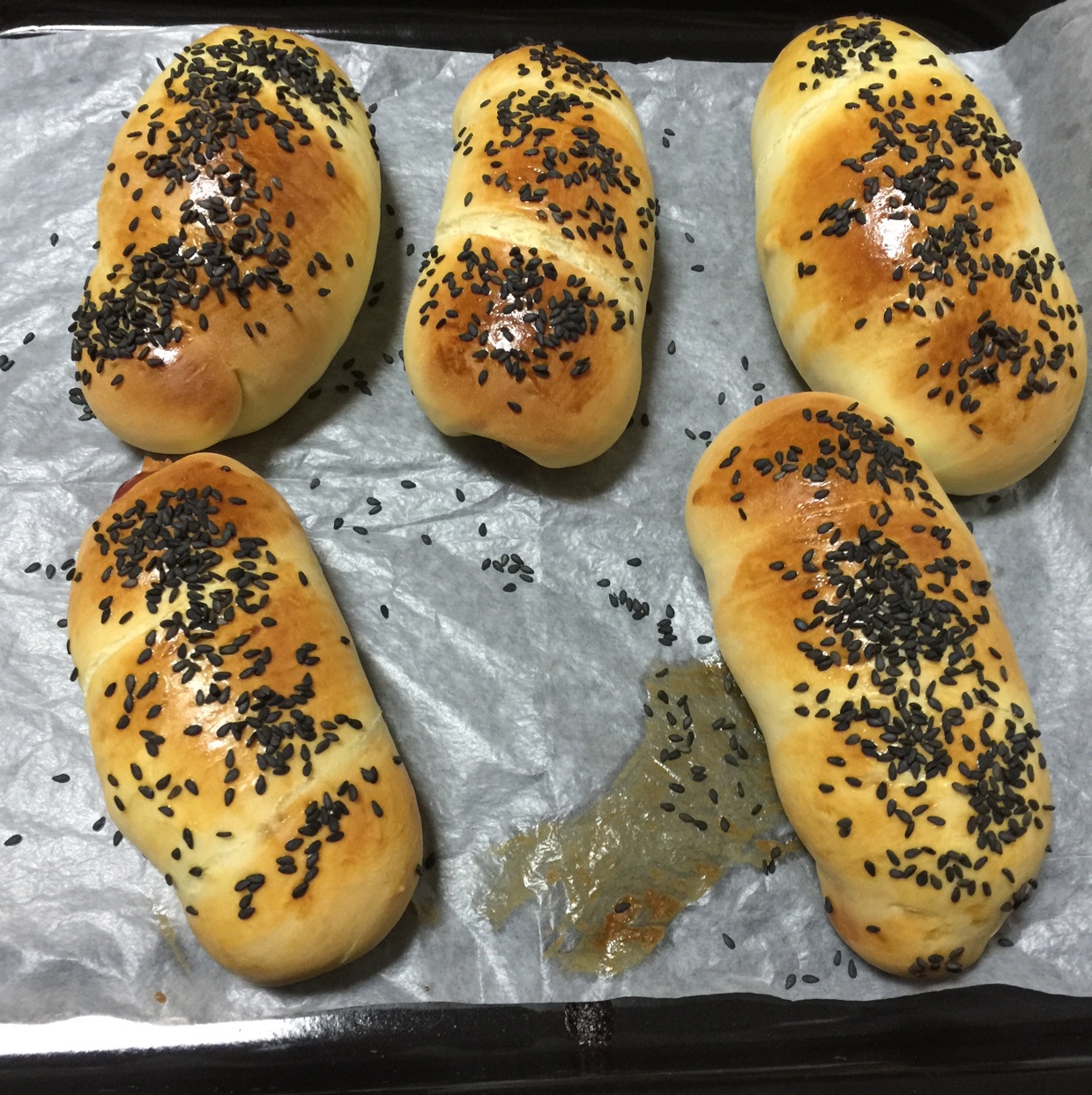 热狗面包卷