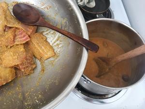 牛肉鱼肉Double Korma 咖喱-Beef&Talapia Curry的做法 步骤16