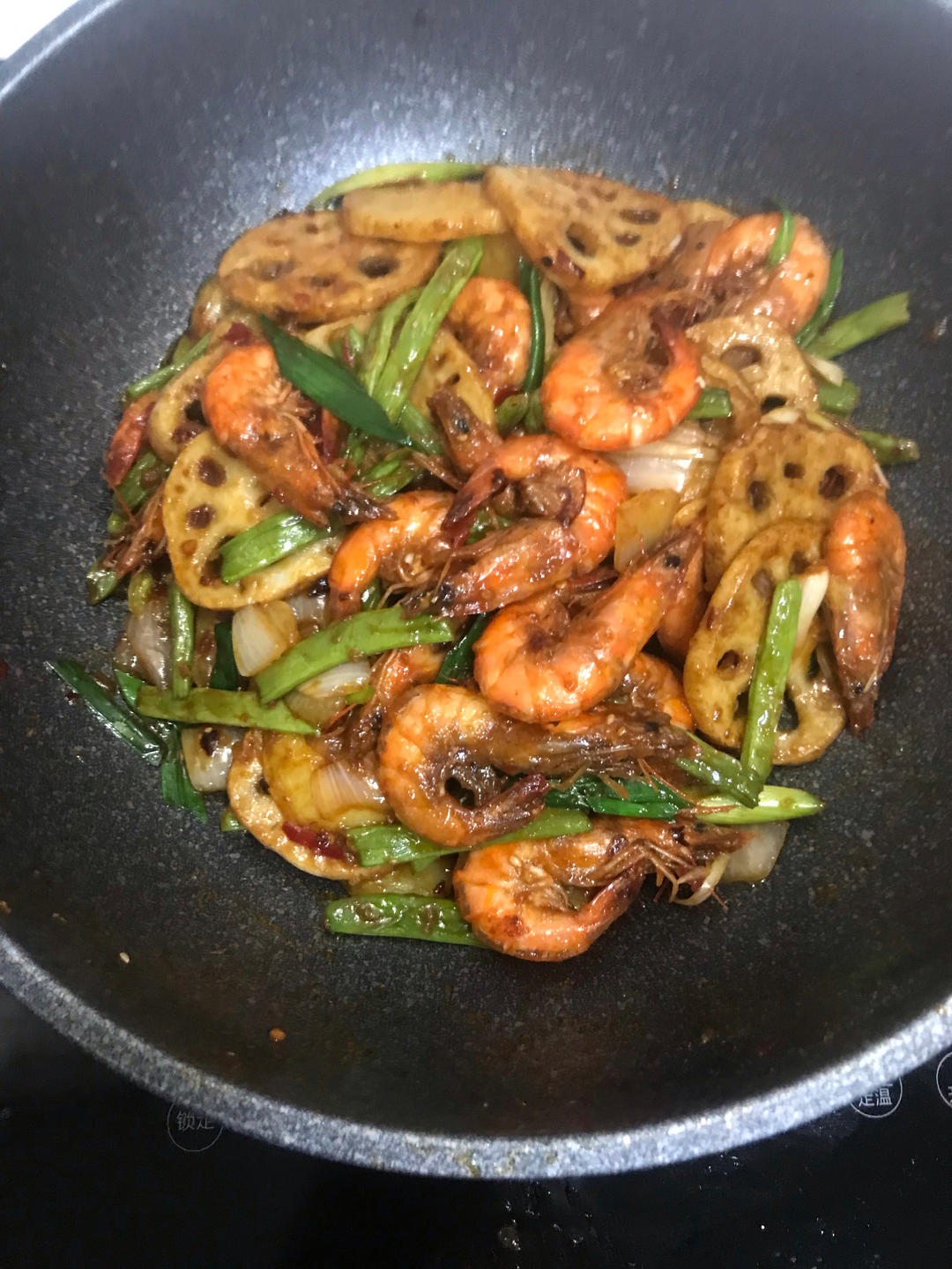 干锅土豆虾