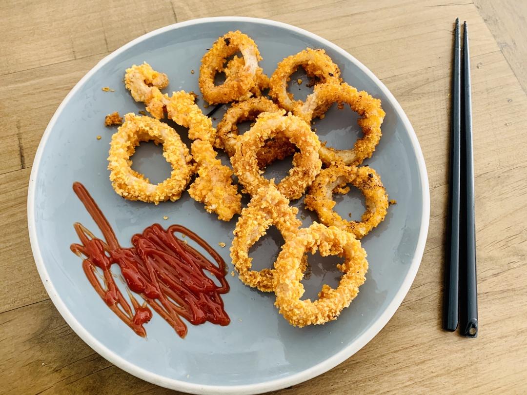 酥炸鱿鱼圈——好吃到停不了口