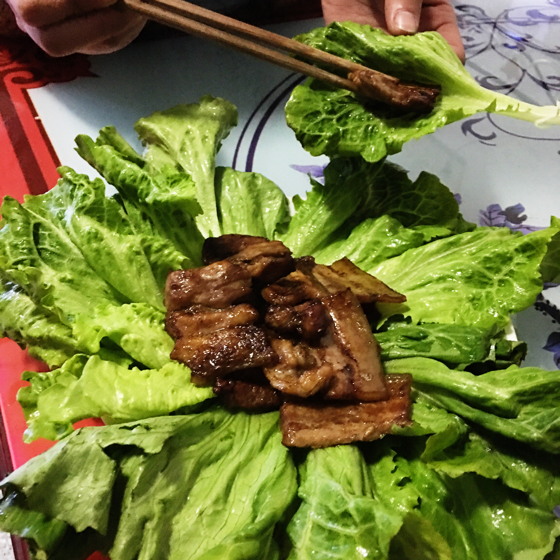 韩式烤五花肉片